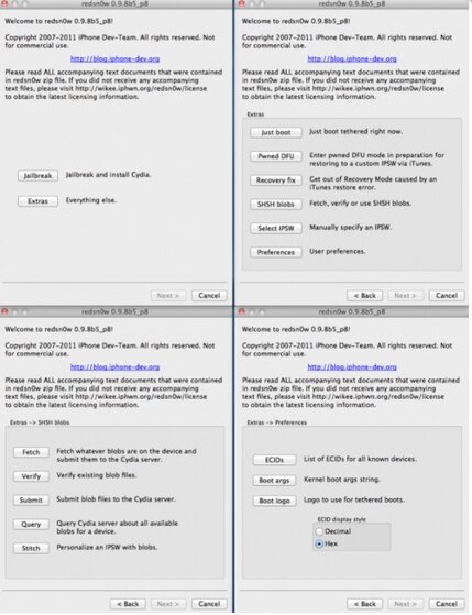 Imagen de El Dev Team lanza Redsnow 0.9.9b1, una importante actualizacion introduciendo numeras novedades El Dev Team lanza Redsnow 0.9.9b1, una importante actualizacion introduciendo numeras novedades, iPhone 5 4 actualidad noticias 549
